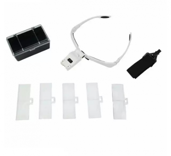 Ochelari cosmetica cu Lupa si LED [2]