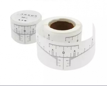 Accesorii echipamente tatuat - Rigla sprancene - unica folosinta