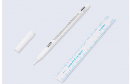 Marker cosmetic - Doua capete + rigla [1]
