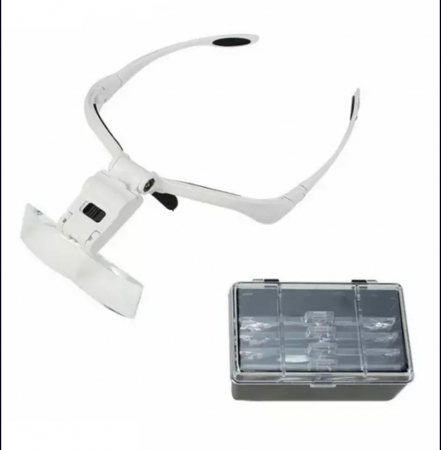 Ochelari cosmetica cu Lupa si LED [2]