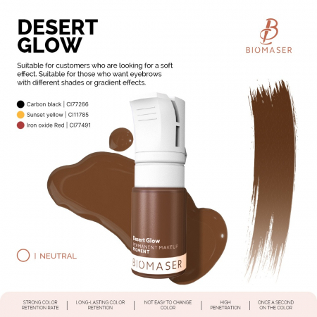 Pigmenti - PIGMENT BIOMASER - Light Brown - Desert Glow