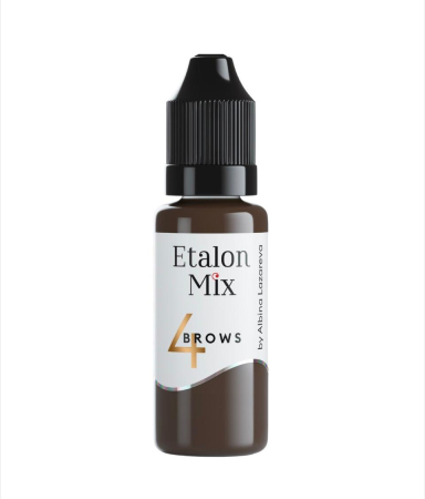 Pigmenți Etalon Mix - PIGMENT ETALON MIX NUANTA NO.4 -LIGHT BROWN- 15ML
