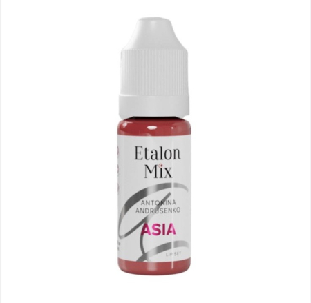 Pigmenți Etalon Mix - Pigment buze micropigmentare Etalon Mix Asia 10ml