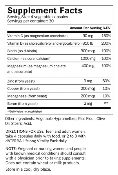 Bone Nutrient Essential Complex™ 120 cps [2]