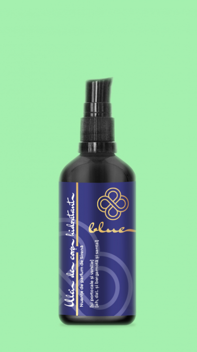 Ulei hidratant natural pentru corp cu absorbtie rapida ( shower oil) Blue Line, 100 ml [4]