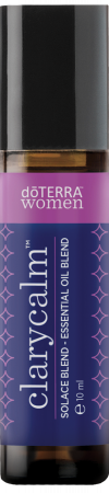 Uleiuri esentiale tip roll-on - Amestec de uleiuri esentiale ClaryCalm roll on 10 ml doTERRA - efect liniștitor în timpul ciclului menstrual