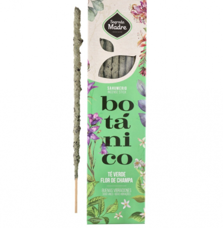 Betisoare parfumate - Betisoare cu Flori de Champa & Ceai Verde – Sacred Mother | Purificare Botanica si Relaxare