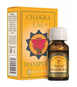 Vindecare - Energy Healing - Ulei pentru Chakra nr. 3 - Manipura - Fiore D'Oriente