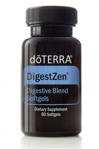 Suplimente alimentare cu uleiuri esentiale doTerra - DigestZen® Softgels  Digestive Blend 60 cps doTerra - ajuta la calmarea durerilor de stomac ocazionale!
