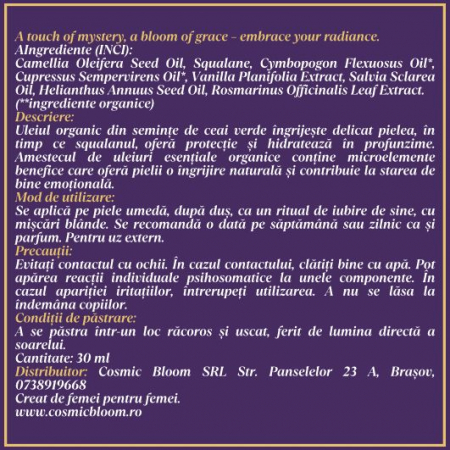 Mystic Bloom - Ulei de Corp Natural, Hidratant și Parfumat, natural 100% cu uleiuri organice [3]