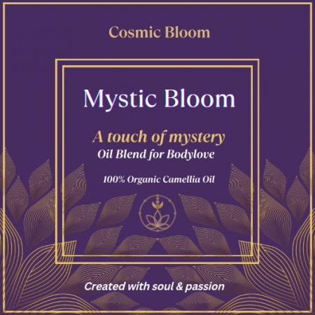 Cosmetice cu ingrediente 100% naturale - Mystic Bloom - Ulei de Corp Natural, Hidratant și Parfumat, natural 100% cu uleiuri organice