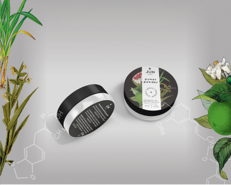 Cosmetice cu ingrediente 100% naturale - Pudra junroots 100% naturala cosmic bloom