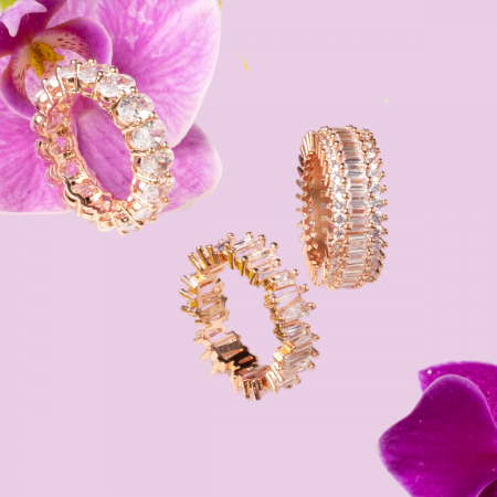 Set Bijuterii Multifuncțional Cosmic Bloom – Eleganță și Stil în Roz Prafuit [1]
