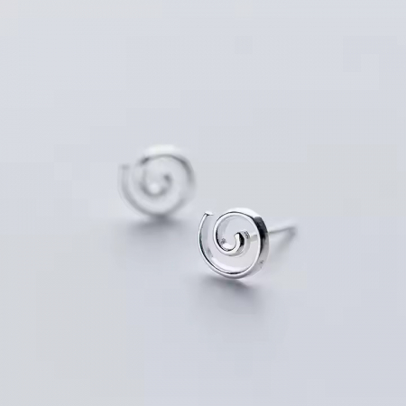 Set de Cercei din Argint „Pisica și Spirala” – Simbol al Dualității Feminine [3]