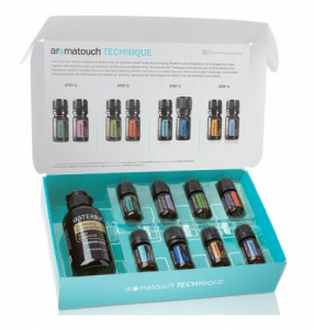 Kit uleiuri esentiale - Set uleiuri esentiale Aromatouch Technique (8x5 ml) do TERRA - pentru masaj cu efecte puternice