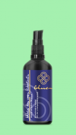 Ulei hidratant natural pentru corp cu absorbtie rapida ( shower oil) Blue Line, 100 ml [3]