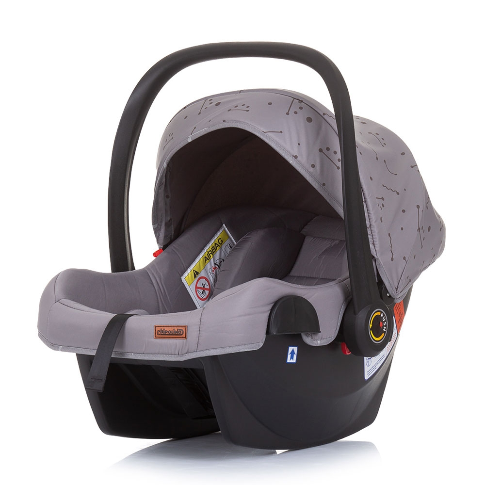 Carucior gemeni Chipolino Duo Smart 3 in 1 graphite [14]