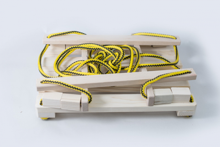 Leagan mare din lemn natur [2]