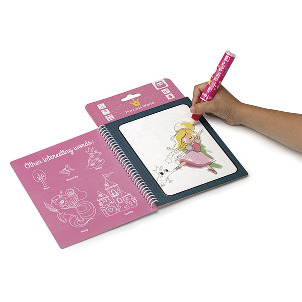 Markerul magic - carte de colorat cu apa Lumea printelselor [2]