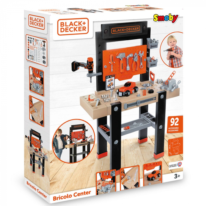 Atelier Smoby Black & Decker Bricolo Center [7]