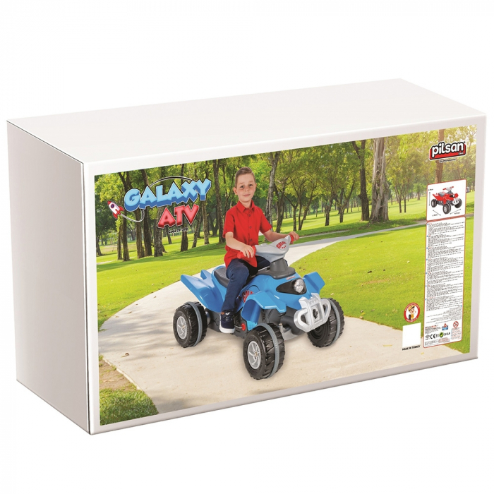ATV cu pedale Pilsan Galaxy blue [3]
