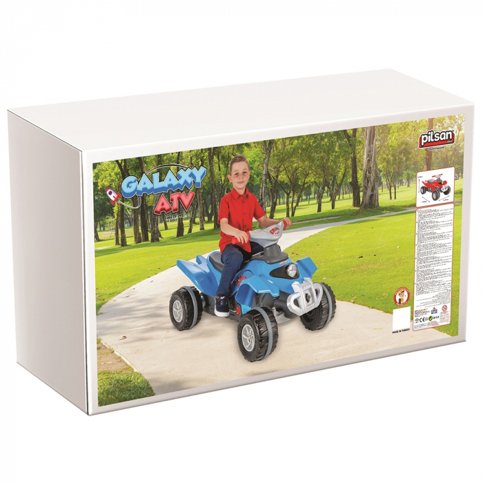 ATV cu pedale Pilsan Galaxy red [2]