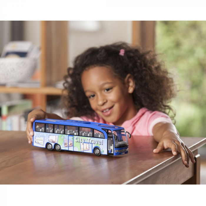 Autobuz Dickie Toys Touring Bus albastru [6]
