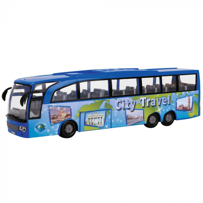 Autobuz Dickie Toys Touring Bus albastru [2]