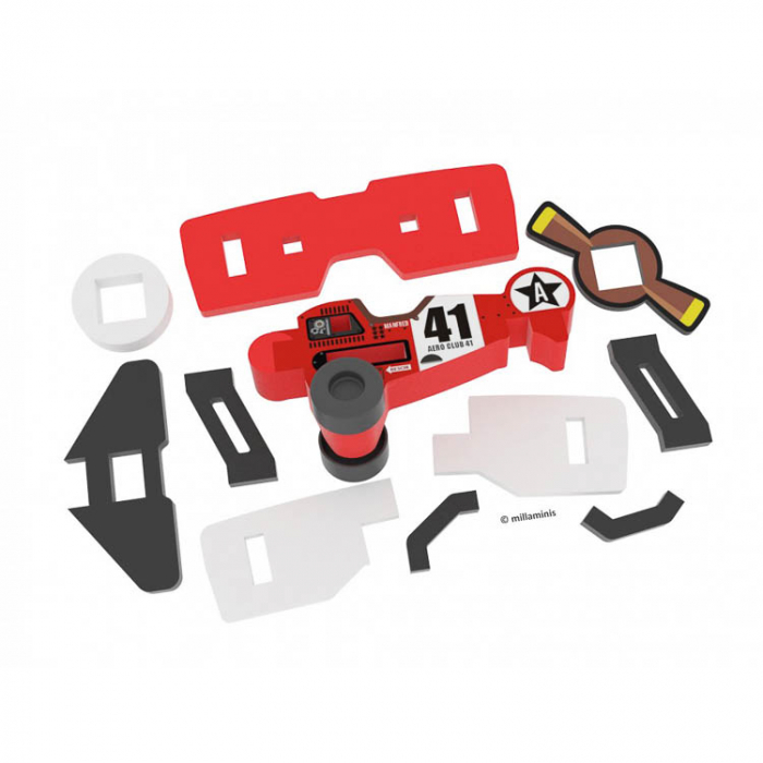 Avion modular rosu Modulo Manfred  [2]