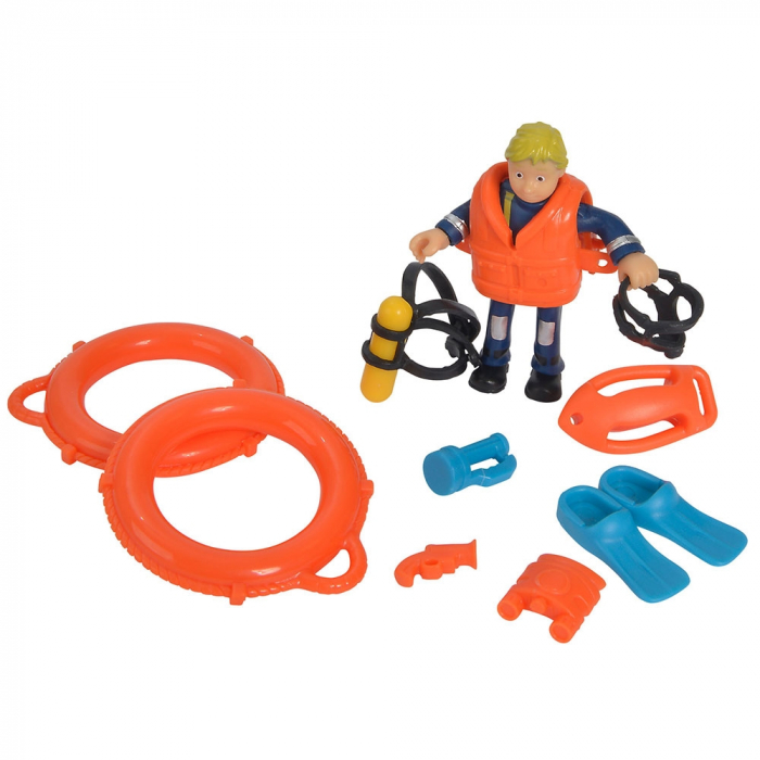 Barca Simba Fireman Sam Neptune cu figurina si accesorii [7]