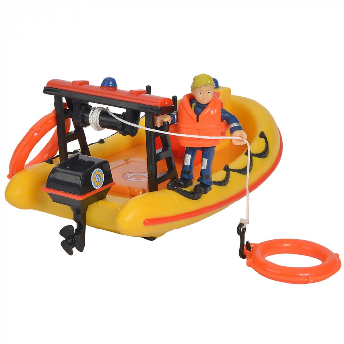 Barca Simba Fireman Sam Neptune cu figurina si accesorii [5]