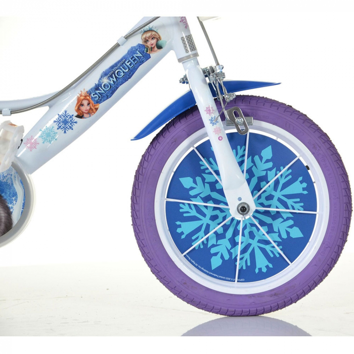 Bicicleta copii Dino Bikes 16' Snow Queen [5]
