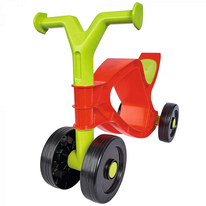 Bicicleta fara pedale Big Flippi red green [2]