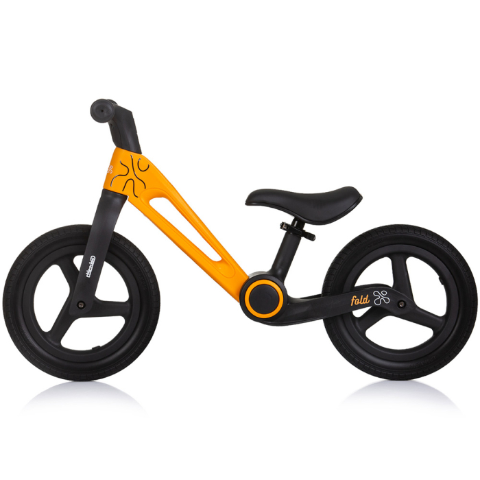 Bicicleta fara pedale pliabila Chipolino Fold X orange [2]