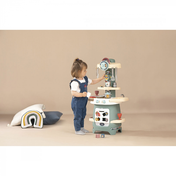 Bucatarie Smoby Cooky Kitchen albastru cu accesorii [4]