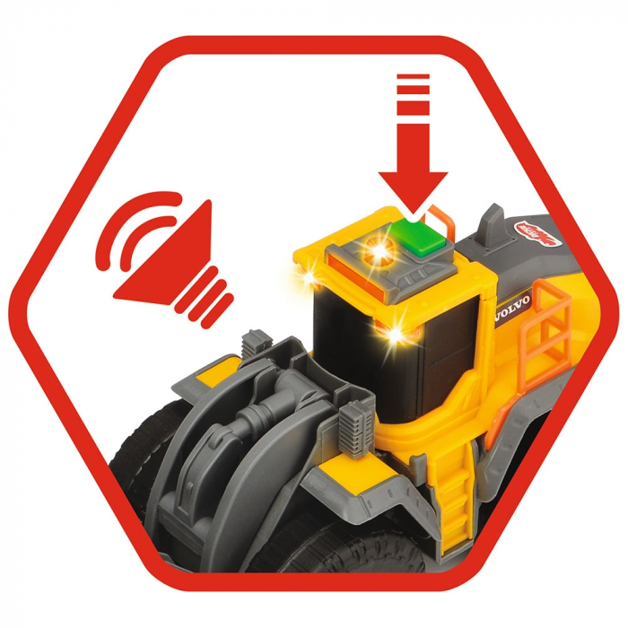 Buldozer Dickie Toys Volvo Wheel Loader [4]