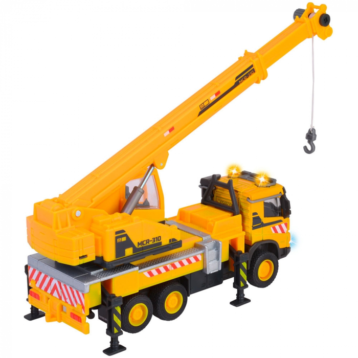 Camion cu macara Majorette Volvo Truck Crane cu lumini si sunete [2]