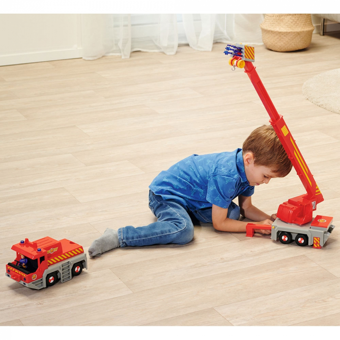 Camion cu macara Simba Fireman Sam Rescue Crane 2 in 1 [11]