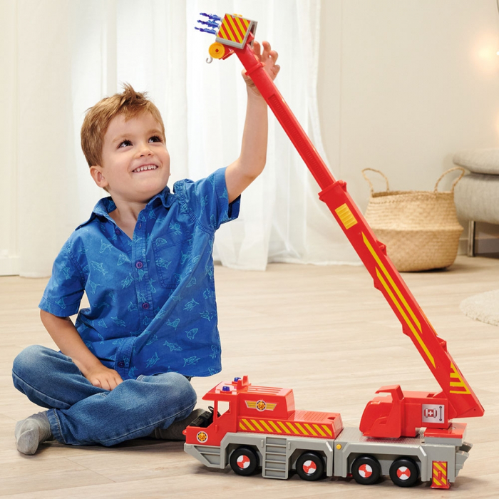 Camion cu macara Simba Fireman Sam Rescue Crane 2 in 1 [12]