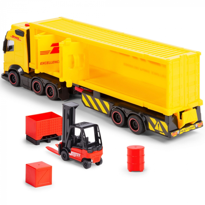 Camion Dickie Toys DHL Heavy Truck 35 cm cu lumini si sunete [2]