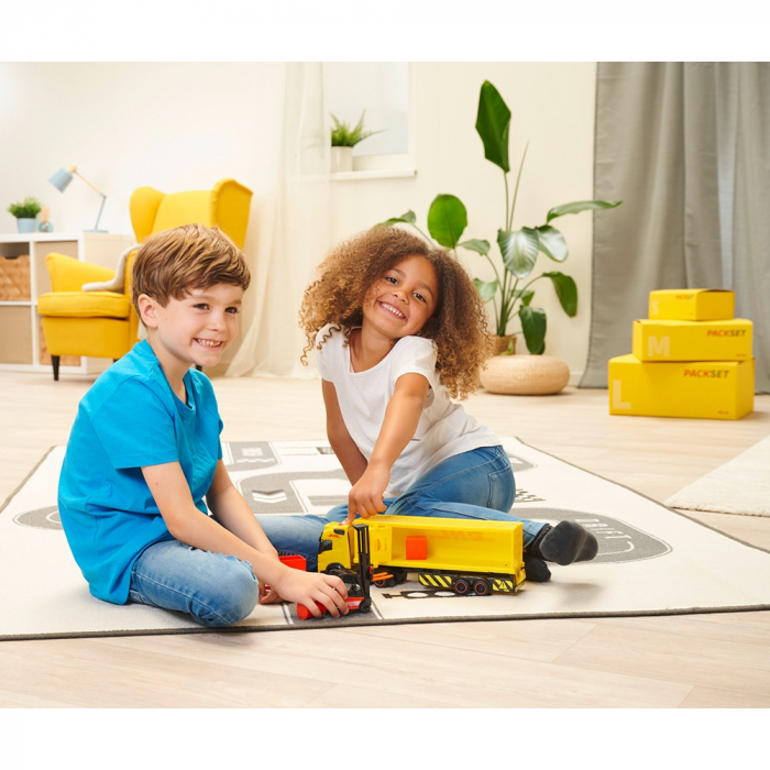 Camion Dickie Toys DHL Heavy Truck 35 cm cu lumini si sunete [11]