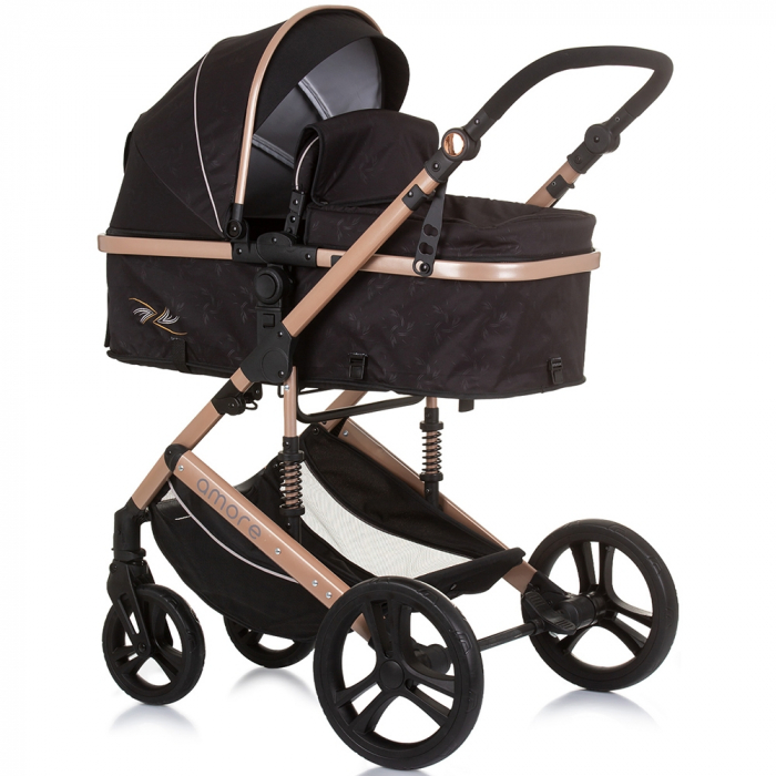 Carucior Chipolino Amore 3 in 1 obsidian gold [2]