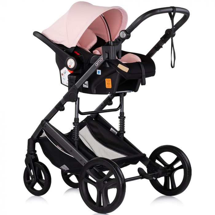 Carucior Chipolino Amore 3 in 1 pink marshmallow [10]