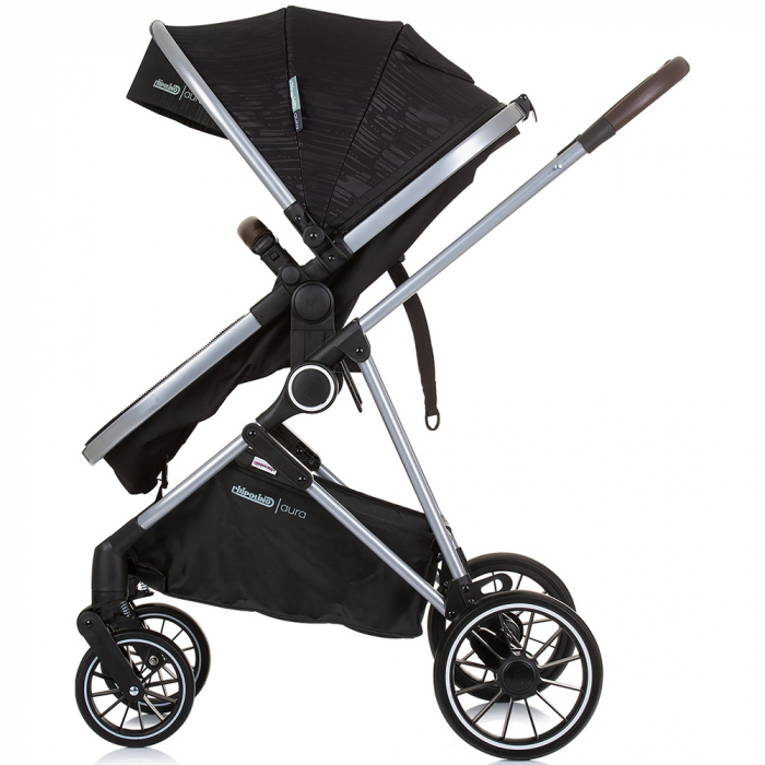 Carucior Chipolino Aura 2 in 1 obsidian silver [4]