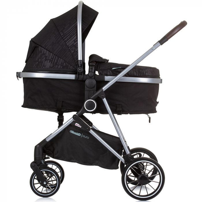 Carucior Chipolino Aura 2 in 1 obsidian silver [6]