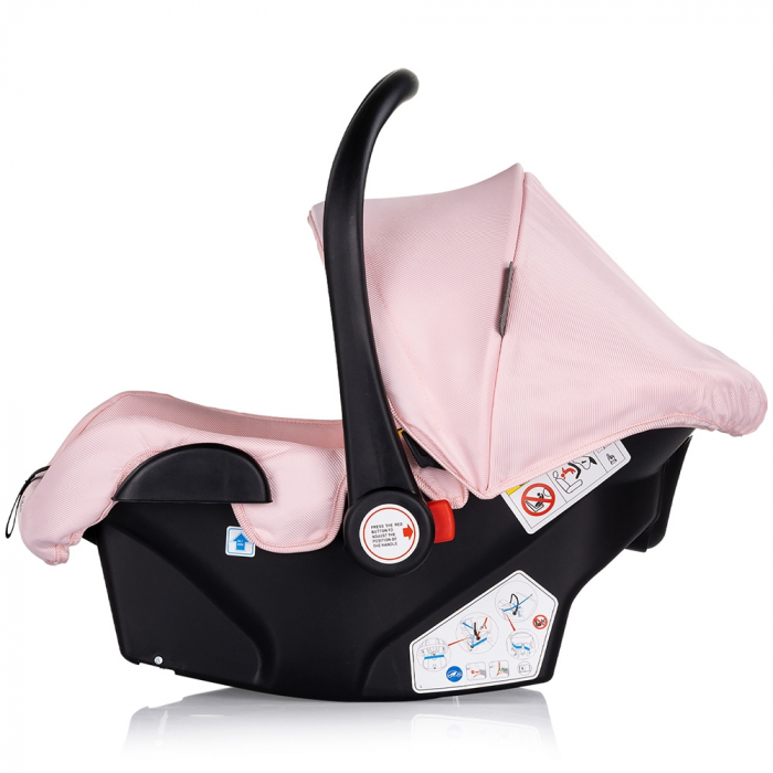 Carucior Chipolino Aura 3 in 1 pink marshmallow [13]