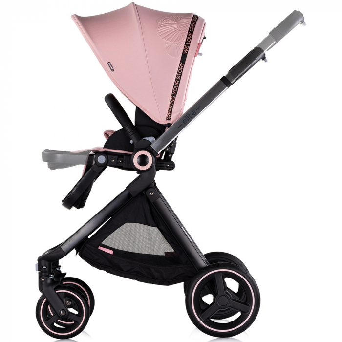 Carucior Chipolino Elite 3 in 1 pink marshmallow [10]