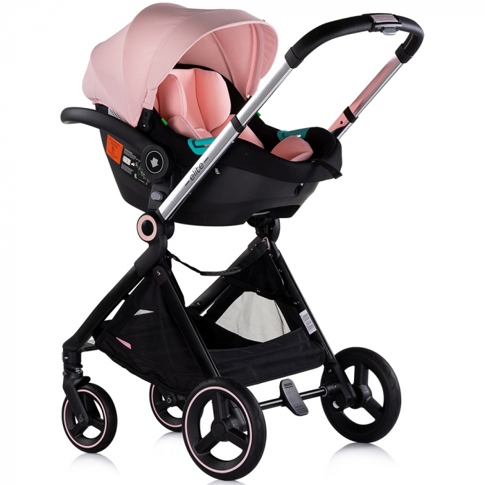 Carucior Chipolino Elite 3 in 1 pink marshmallow [15]