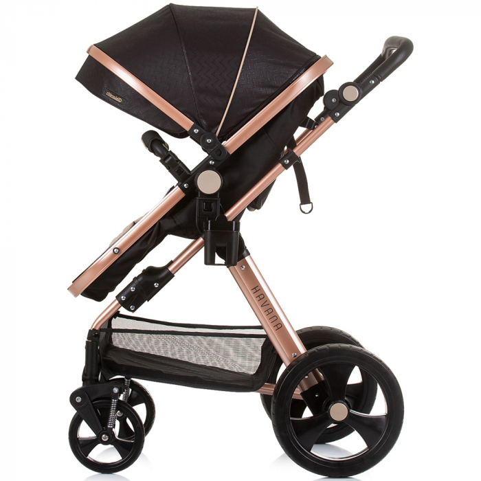 Carucior Chipolino Havana 2 in 1 obsidian gold [5]