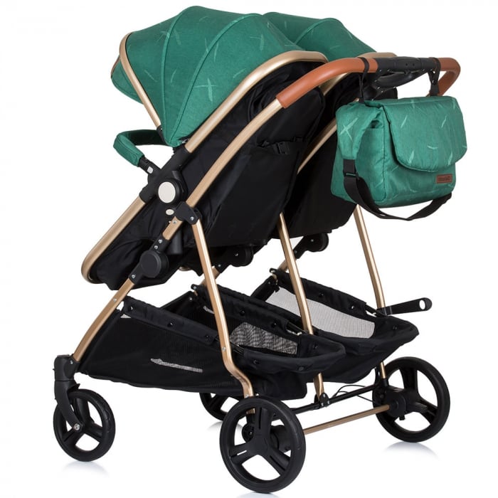 Carucior gemeni Chipolino Duo Smart 3 in 1 avocado [10]